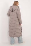 Elegant Long Women's Coat for Cold Weather Comfort