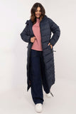 Elegant Long Women's Jacket for Cold Weather Comfort