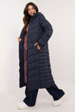 Elegant Long Women's Jacket for Cold Weather Comfort