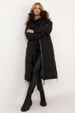 Stylish Long Women's Coat with Hood for Fall & Winter