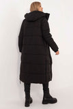 Stylish Long Women's Coat with Hood for Fall & Winter
