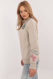 Stylish Women's Casual Sweatshirt with Unique Prints