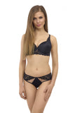 Elegant Gel-Insert Bra with Lace Straps for Perfect Support