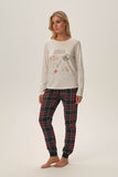 Cozy Winter Pajama Set for Festive Holiday Comfort