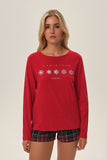 Cozy Christmas Pajamas with Festive Snowflake Design
