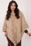 Versatile Textured Poncho for Effortless Everyday Style