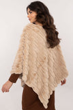 Versatile Textured Poncho for Effortless Everyday Style