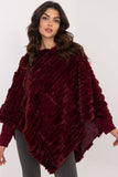 Versatile Textured Poncho for Casual Everyday Style