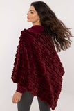 Versatile Textured Poncho for Casual Everyday Style