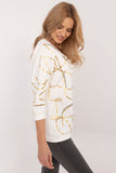 Chic Casual Women's Blouse with Sparkling Print Details