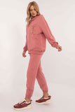 Chic Cotton Tracksuit Set with Trendy Chain Pocket