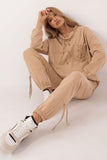 Stylish Cotton Tracksuit Set with Trendy Hoodie & Pants