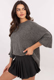 Trendy Oversize Sweater with Unique Pattern and Comfort