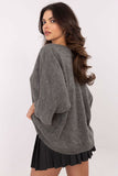 Trendy Oversize Sweater with Unique Pattern and Comfort