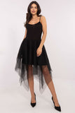 Chic Women's Blouse and Tulle Midi Dress Set for Everyday Style