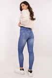 High-Rise Denim-Effect Leggings for Effortless Style