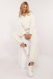 Chic Casual Sweatshirt and Pants Set for Everyday Comfort