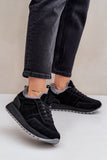 Stylish Suede Women's Sneakers with Warm Fur Lining