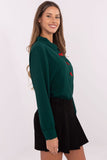 Elegant Women's Shirt with Decorative Bows & Classic Collar