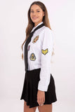 Chic Women's Button-Down Shirt with Unique Details