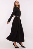 Elegant Maxi Skirt with Rhinestones and Pockets for All Occasions