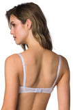 Elegant White Lace Cup Bra for Everyday Comfort