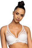 Delicate Lace Push-Up Bra with Adjustable Straps and Inserts