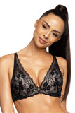 Floral Lace Push-Up Bra for a Feminine Touch