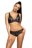 Floral Lace Push-Up Bra for a Feminine Touch