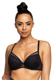 Exquisite Push-Up Bra with Charming Dots and Cotton Lining