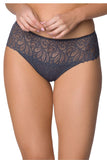 Elegant Grey Lace Panties for Comfort and Style