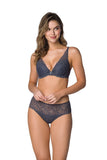 Elegant Grey Lace Panties for Comfort and Style