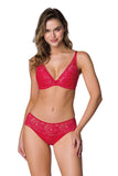 Elegant Lace Hipster Panties with Decorative Trim Options
