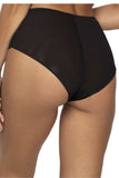 Elegant Lace High-Waisted Panties with Bow Detail