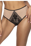 Elegant Lace-Trim Open Bikini Bottom for Alluring Style
