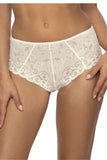 Luxe Lace Panties with Cotton Gusset for Alluring Comfort