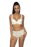 Luxe Lace Panties with Cotton Gusset for Alluring Comfort