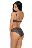 Delicate Gray Lace Panties for Effortless Elegance