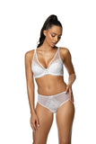 Elegant Lace and Mesh Thong for Flawless Comfort