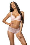 Delicate Lace Bra in Soft Pink for All Busts