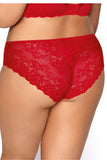 Seductive Red Lace & Mesh Big Panties for Ultimate Comfort