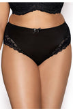 Elegant White Lace & Tricot Big Panties for Ultimate Comfort