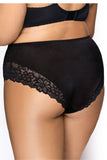 Elegant White Lace & Tricot Big Panties for Ultimate Comfort
