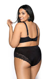 Elegant White Lace & Tricot Big Panties for Ultimate Comfort