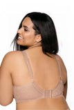 Elegant Red Lace Bra for Stunning Cleavage and Support
