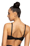 Exquisite Balconette Bra with Soft Cups and Charming Dots