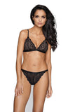 Lace Triangle Soft Cup Bra for Sensual Elegance