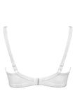 Elegant White Lingerie with Embroidered Soft Cups