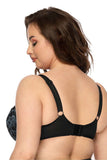 Elegant Sensual Angel Bra with Embroidered Tulle Trim