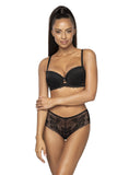 Lace Brazilian Panties with Decorative Bow - Sensual Design